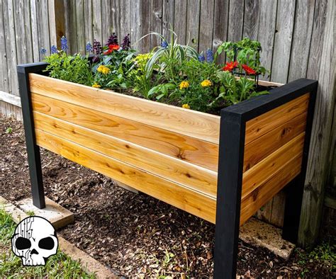 diy steel planter boxes|elevated planter boxes outdoor diy.